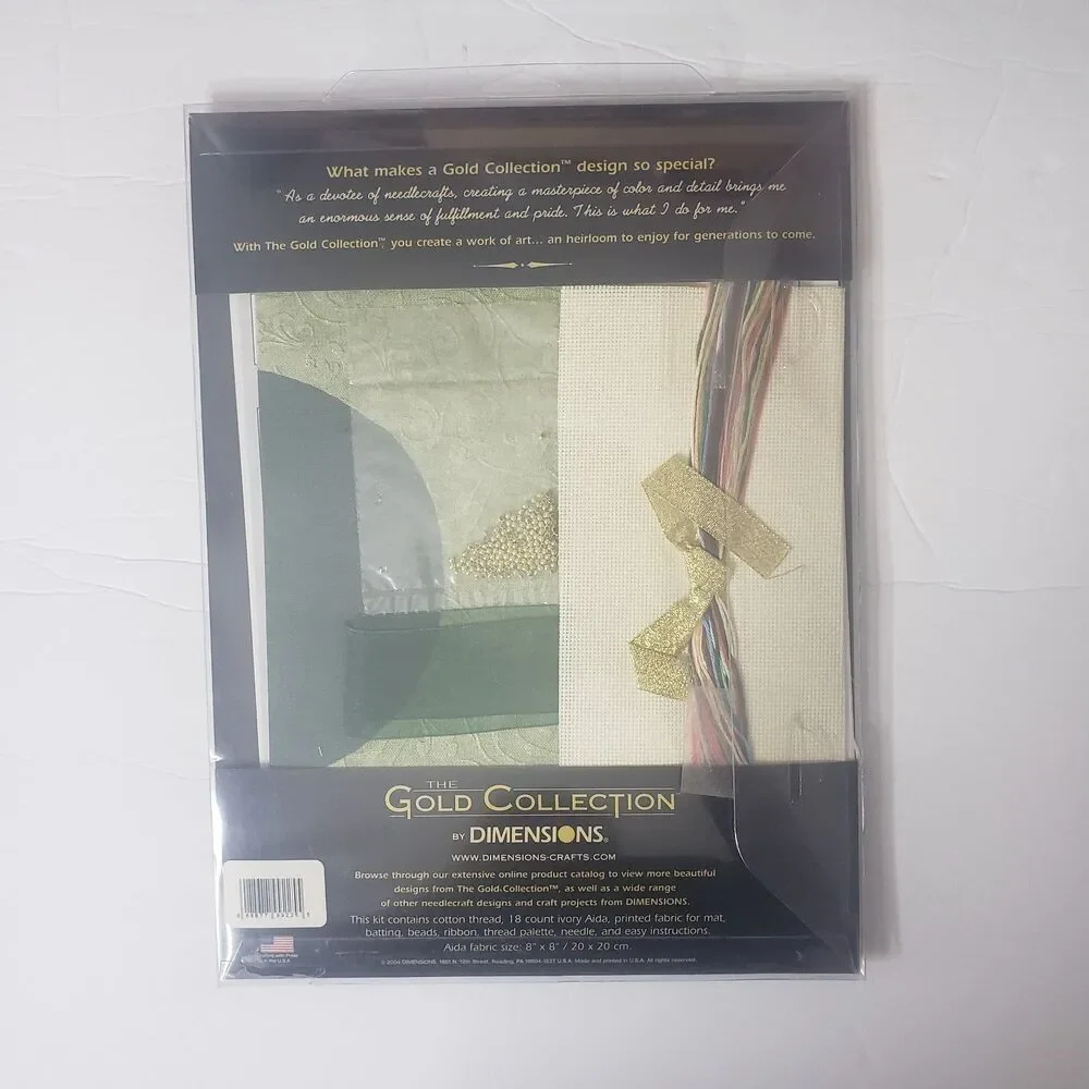Dimensions Gold Nuggets Butterfly Beauty Cross Stitch Kit #35149 NEW 2004